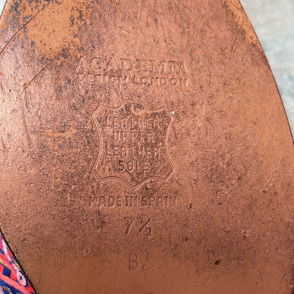 Academia brocade mules (sz 7 1/2) - Picture 5 of 10